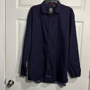 English Laundry ~ Men’s button down shirt - multicolored plaid ~ Size XL